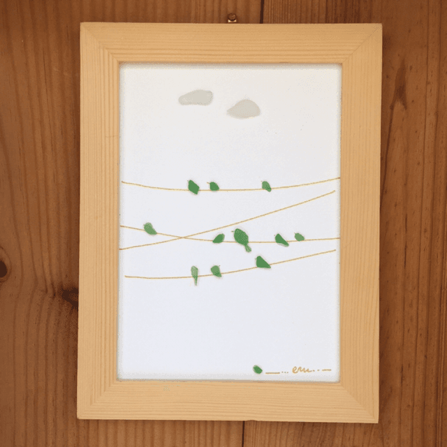 Les oiseaux sur le fil